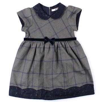 Dr.Kid DK358/O17 sukienka  na podszewce kolor popiel -  - #tag1# - #tag2# - #tag3# - #tag4#