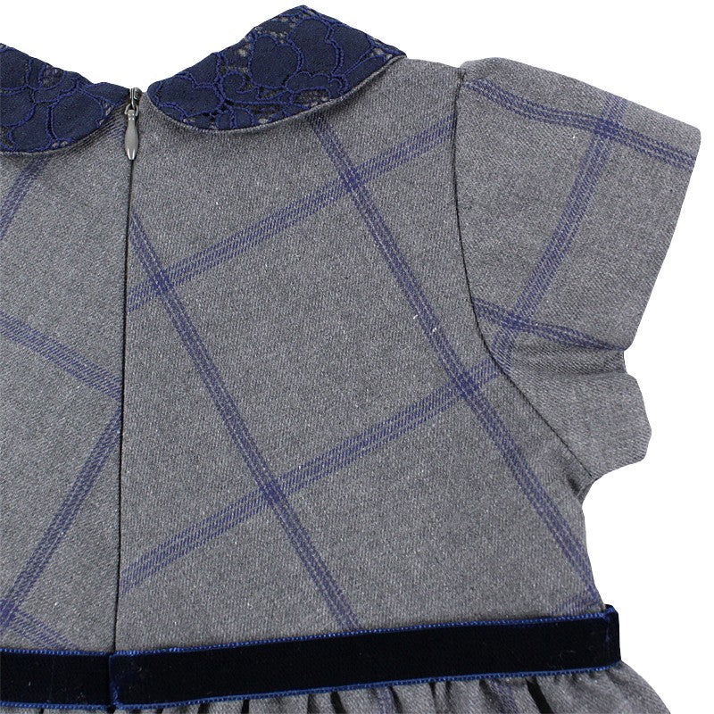 Dr.Kid DK358/O17 sukienka  na podszewce kolor popiel -  - #tag1# - #tag2# - #tag3# - #tag4#