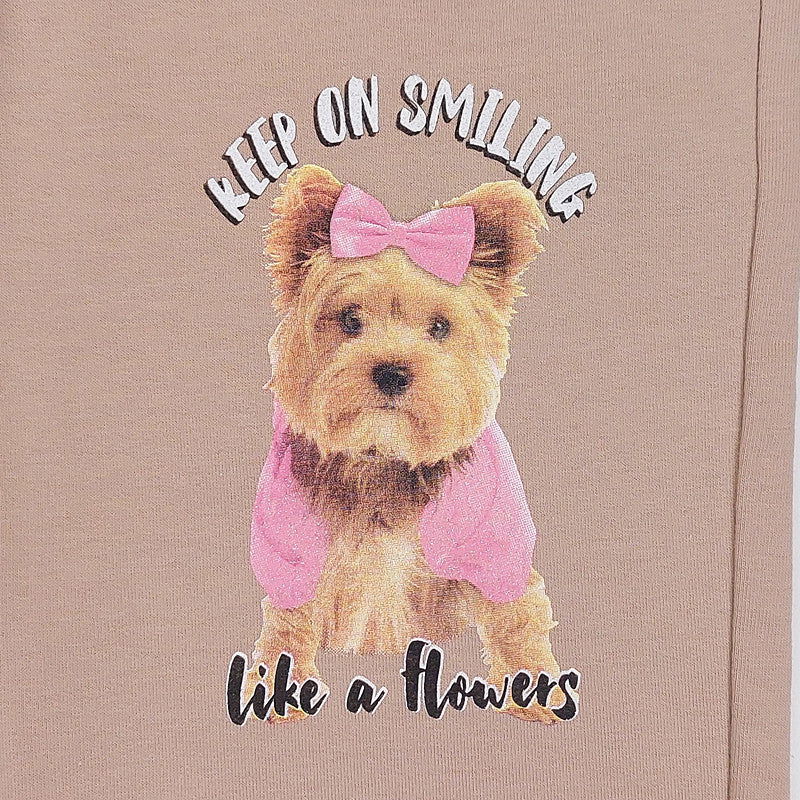 Dres 2 Części dziewczynka beż 5069-261023  GKMOD -  - #tag1# - #tag2# - #tag3# - #tag4#