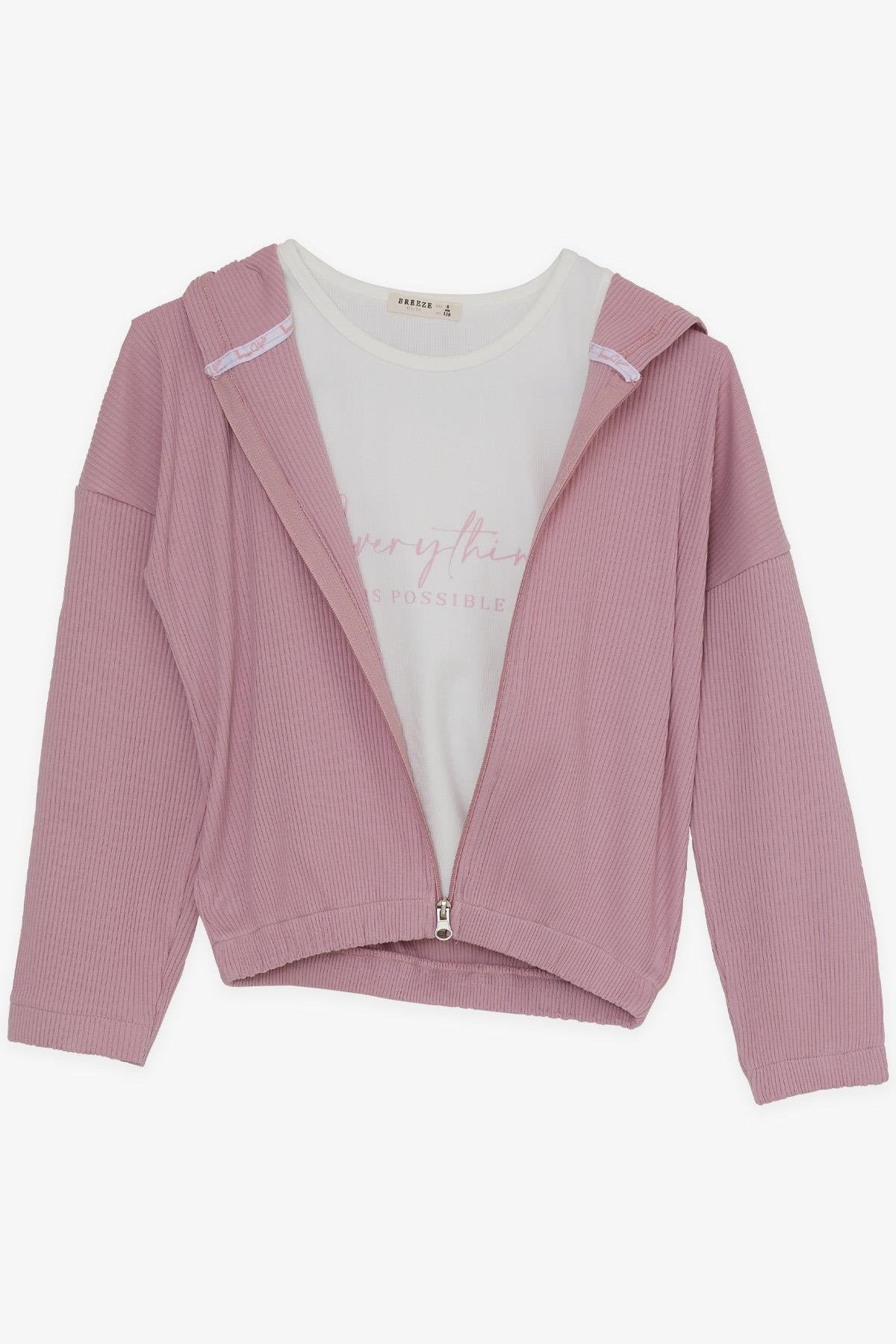 Dres 3 Cz dziewczynka pudrowy róż 19103-8724 GKMOD -  - #tag1# - #tag2# - #tag3# - #tag4#