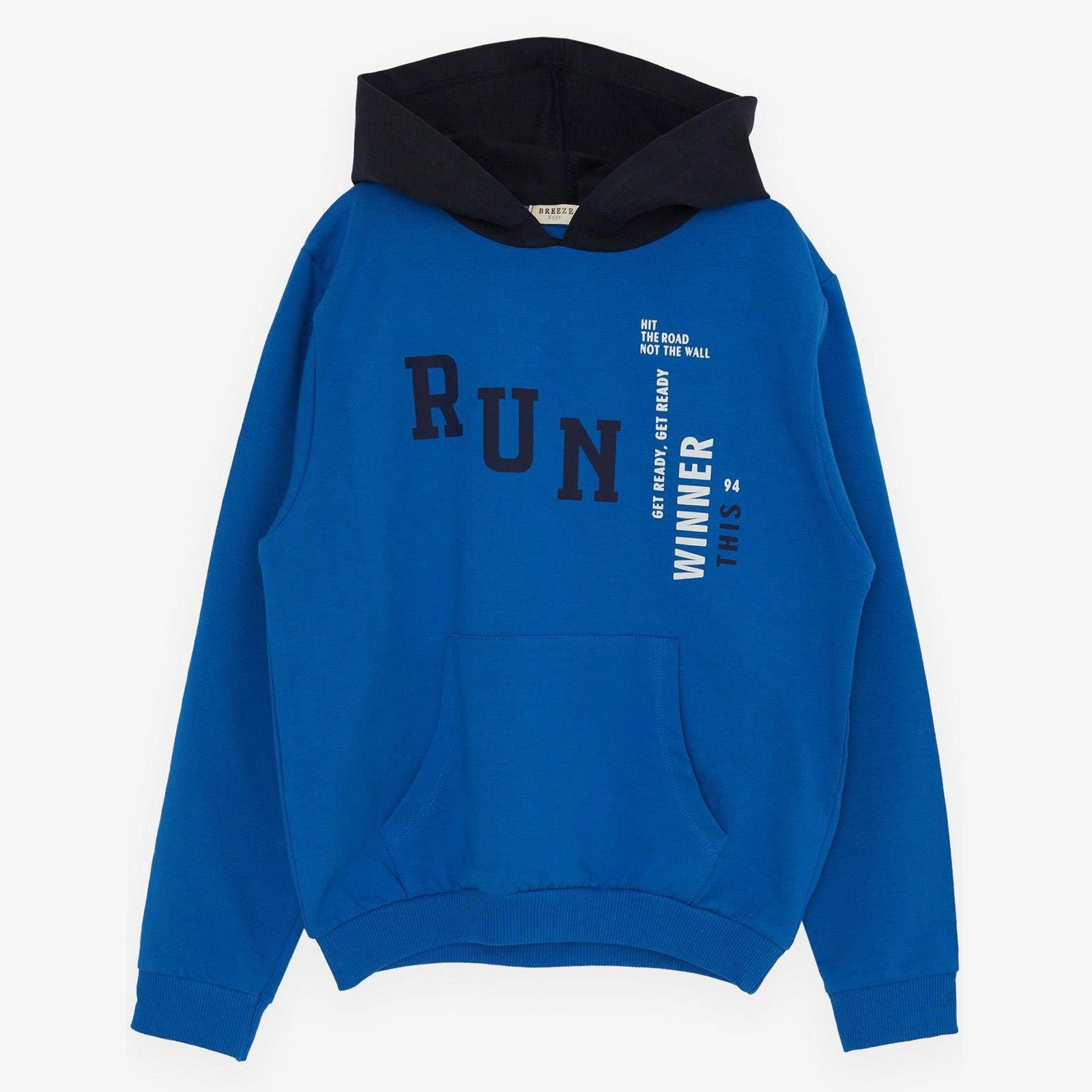 Dres z kapturem 2 części chłopięcy niebieski Breeze 19499-10924 GKMOC -  - #tag1# - #tag2# - #tag3# - #tag4#