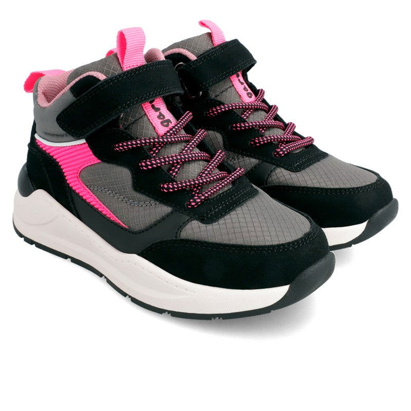 Garvalin Sneakersy dziewczęce 211661-B szary/fuksja -  - #tag1# - #tag2# - #tag3# - #tag4#