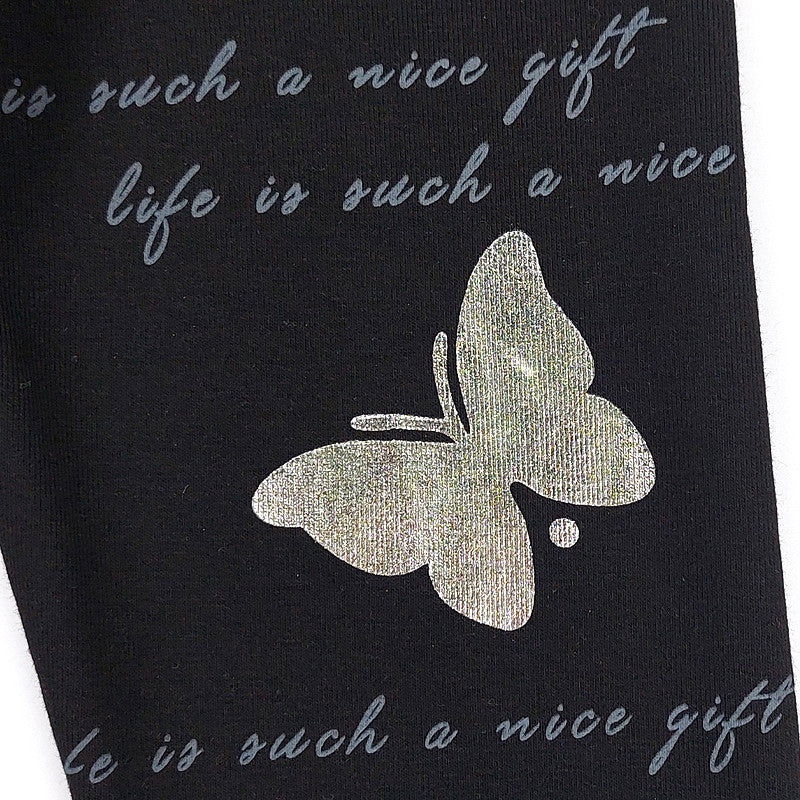 Getry Motylek dziewczynka czarny P.49-71023  GKMOD -  - #tag1# - #tag2# - #tag3# - #tag4#