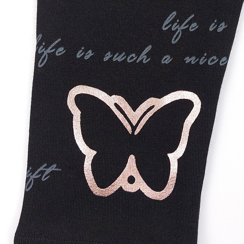 Getry Motylek dziewczynka czarny P.49-71023  GKMOD -  - #tag1# - #tag2# - #tag3# - #tag4#