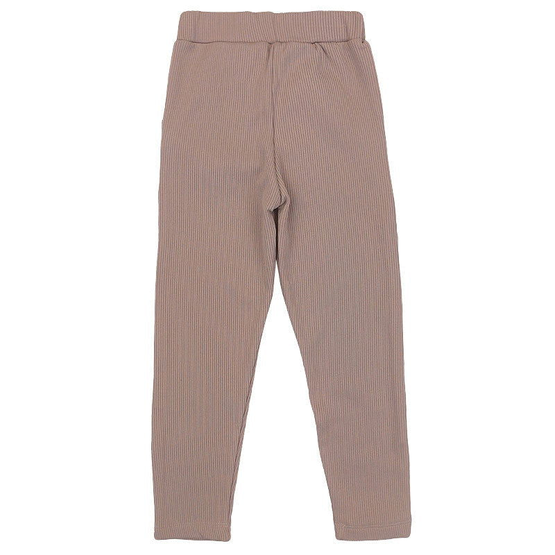 Getry Prążek dziewczynka ciemny beż 373-131123  GKMOD -  - #tag1# - #tag2# - #tag3# - #tag4#