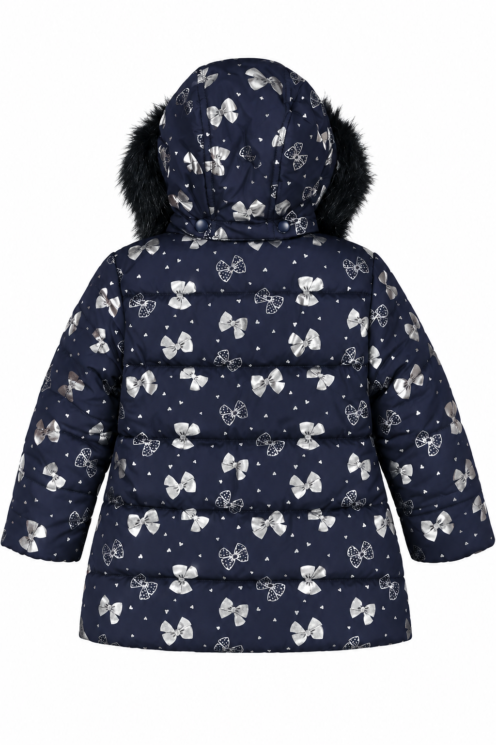 Girls' winter jacket Birba 97014-97Z navy blue