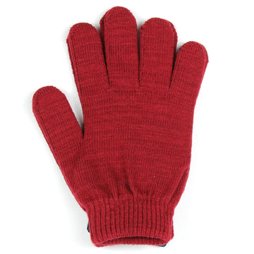Mayoral 10476-87 Gloves for girls, burgundy color