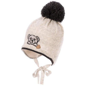 Jamiks GALON II czapka chłopięca kolor popiel JZB090-2 -  - #tag1# - #tag2# - #tag3# - #tag4#