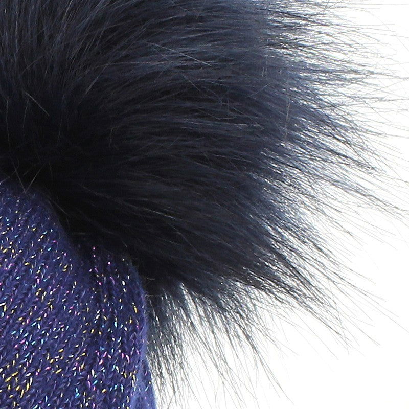 Jamiks JENNIFER II czapka dziewczęca z pomponem modrak -  - #tag1# - #tag2# - #tag3# - #tag4#