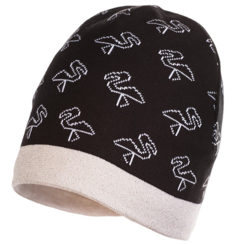 Jamiks JW17034-1 PELIKAN czapka kolor czarny/biały -  - #tag1# - #tag2# - #tag3# - #tag4#