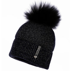 Jamiks SAILA girl's hat navy blue JZB247-3