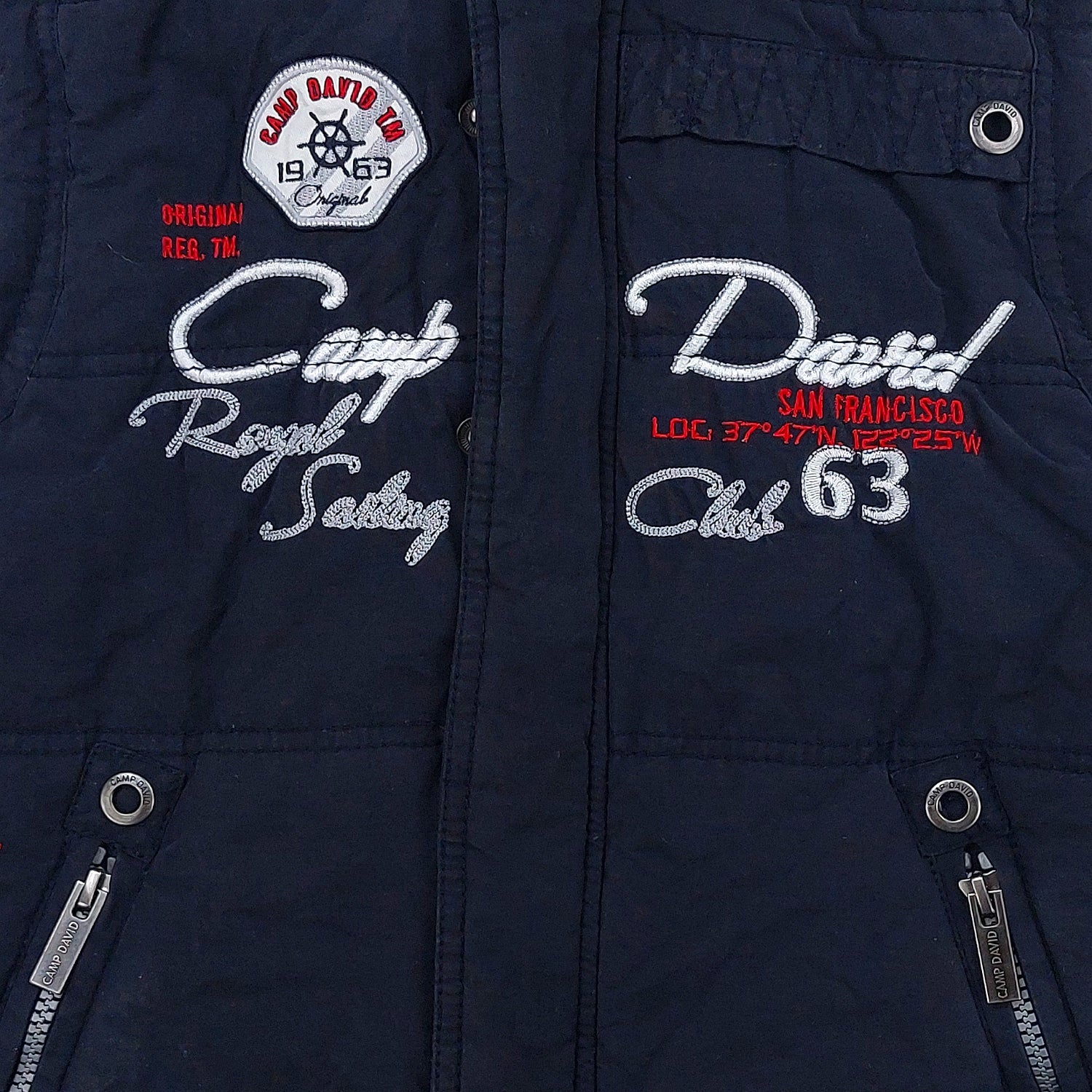 Kamizelka ocieplana używana chłopięca Camp David kod 1 -  - #tag1# - #tag2# - #tag3# - #tag4#