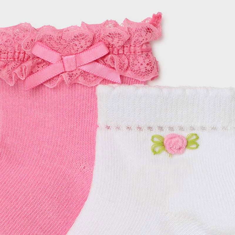 Komplet 2 pary skarpetek dziewczynka Mayoral 10011-27 Kamelia -  - #tag1# - #tag2# - #tag3# - #tag4#