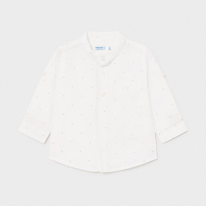 Koszula lniana dla chłopca Mayoral 1119-34 Biały -  - #tag1# - #tag2# - #tag3# - #tag4#