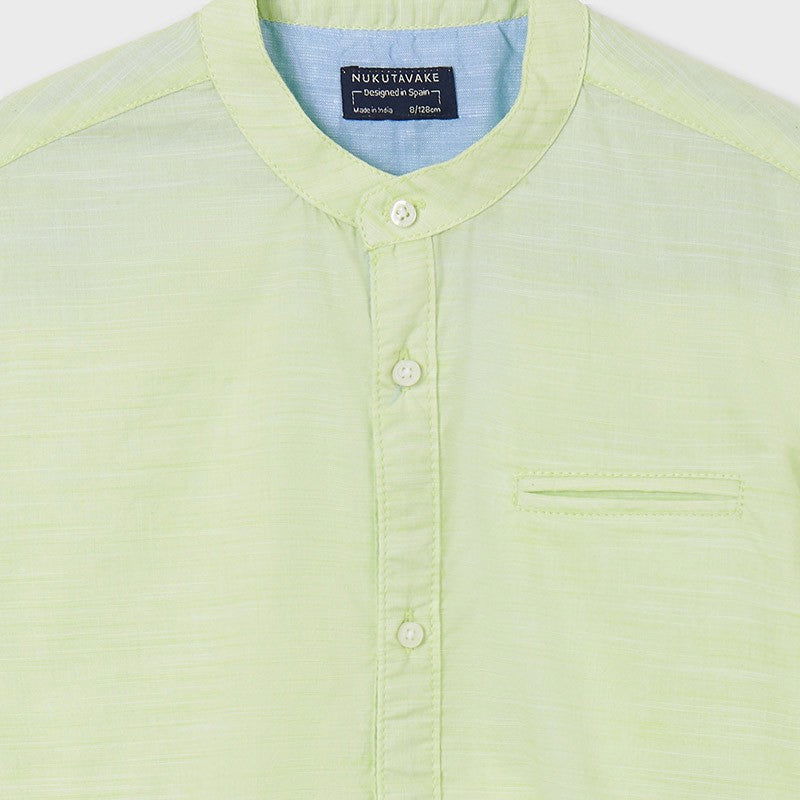 Koszula na stójce chłopiec Mayoral 6112-96 zielony -  - #tag1# - #tag2# - #tag3# - #tag4#
