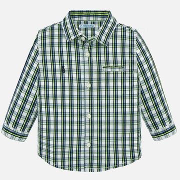 Koszula w kratkę dla chłopców Mayoral 1165-32 niebieska -  - #tag1# - #tag2# - #tag3# - #tag4#