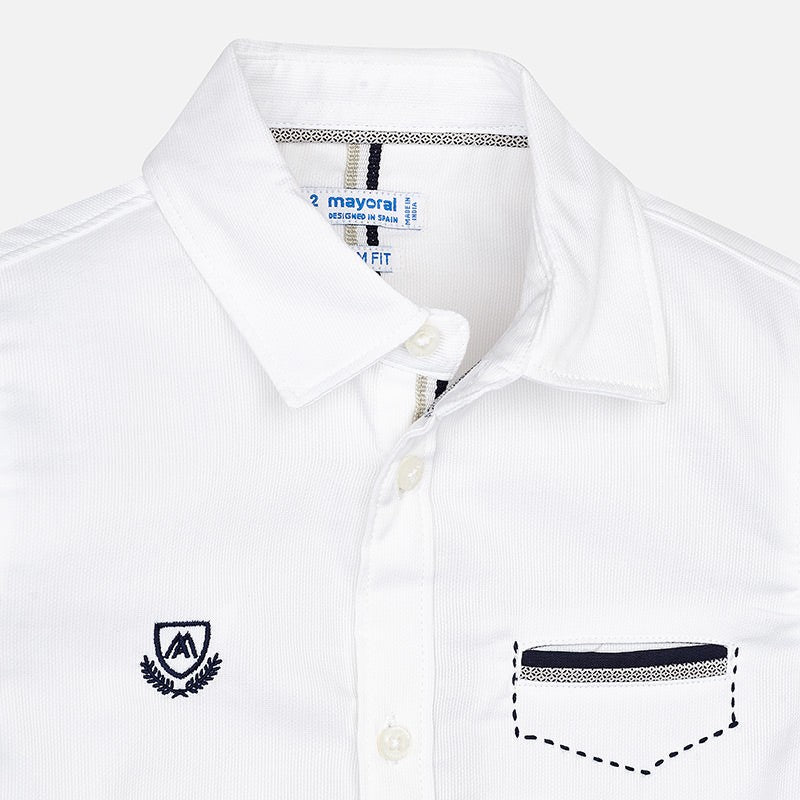 Koszula wizytowa chłopięca Mayoral 3163-18 Biały -  - #tag1# - #tag2# - #tag3# - #tag4#