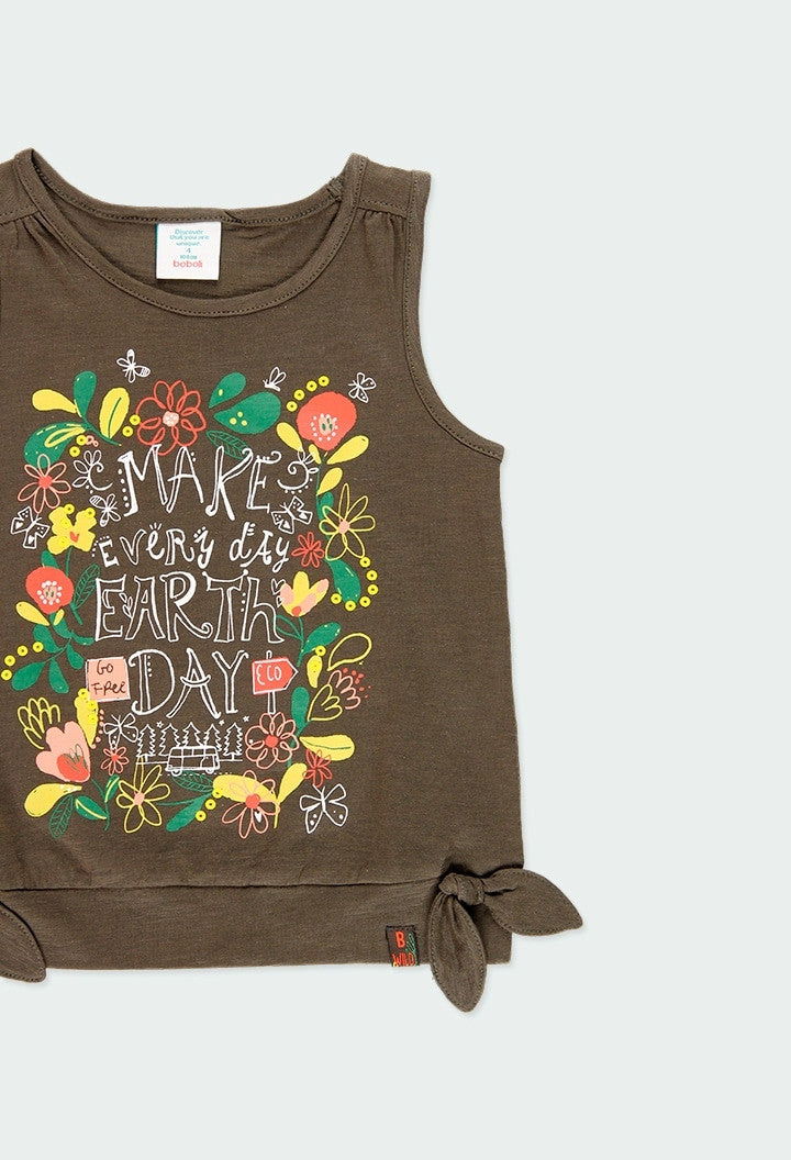 Koszulka dla dziewczynki Boboli 444114-4578 kolor zieleń -  - #tag1# - #tag2# - #tag3# - #tag4#