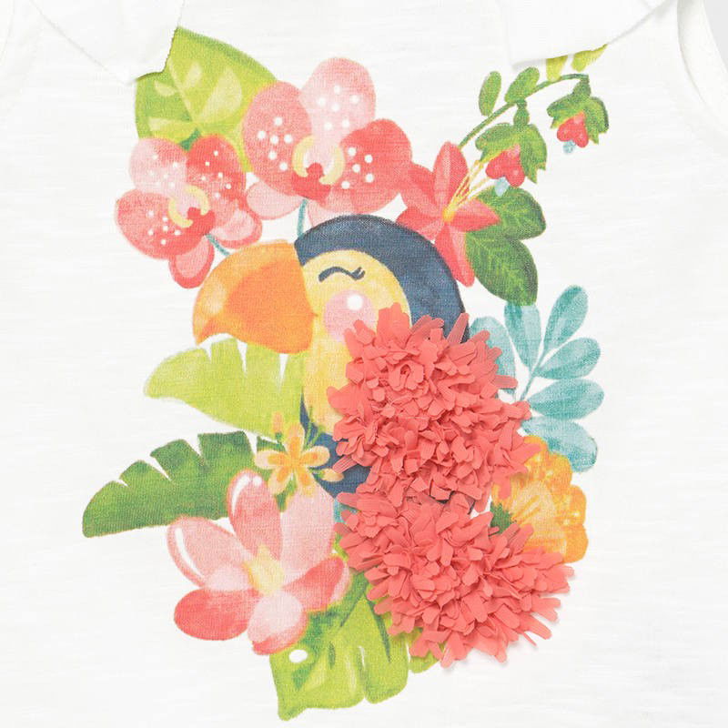 Koszulka na ramiączkach dziewczęca Mayoral 1083-23 Biały -  - #tag1# - #tag2# - #tag3# - #tag4#