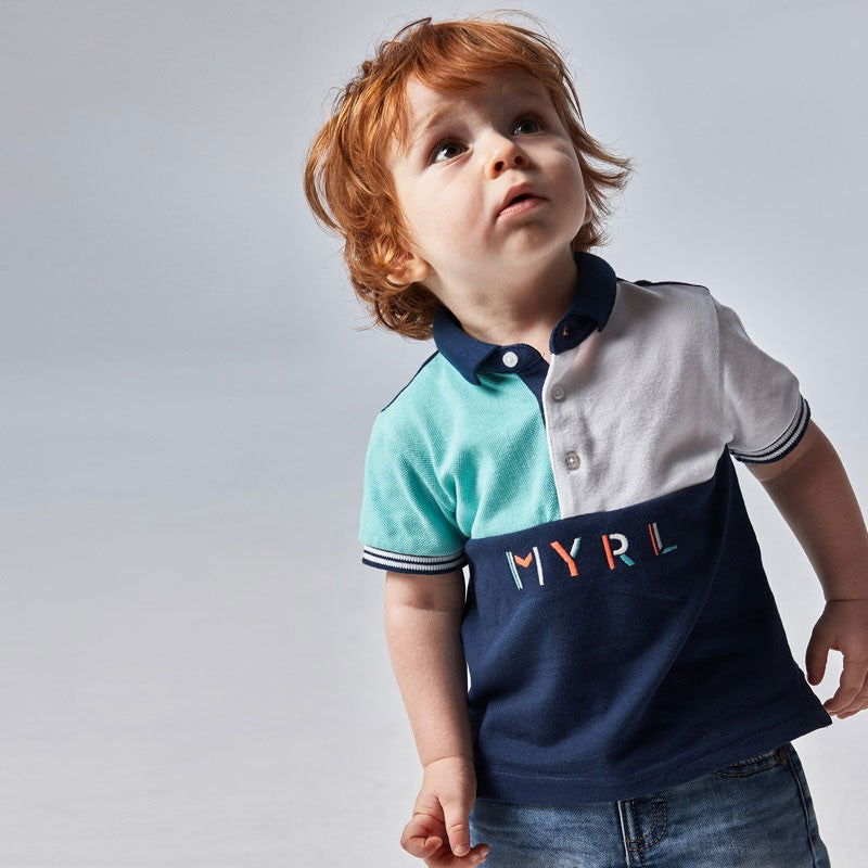 Koszulka polo dla chłopców Mayoral 1110-20 turkusowy -  - #tag1# - #tag2# - #tag3# - #tag4#