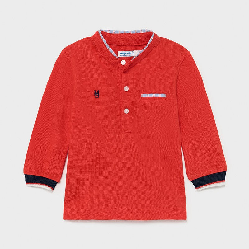 Koszulka polo ze stójką chłopiec Mayoral 1111-44 Czerwony -  - #tag1# - #tag2# - #tag3# - #tag4#