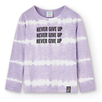 Koszulka z długim rękawem dla dziewczynki Boboli 425090-6109 kolor lawenda -  - #tag1# - #tag2# - #tag3# - #tag4#