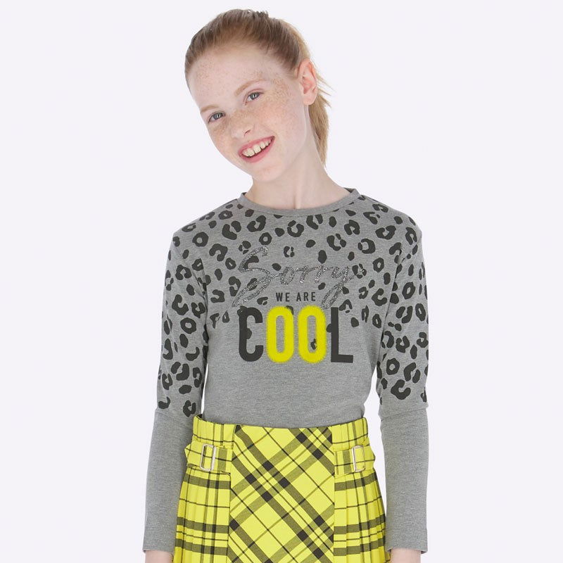 Koszulka z długim rękawem z nadrukiem dla dziewczynki Mayoral 7009-35 -  - #tag1# - #tag2# - #tag3# - #tag4#