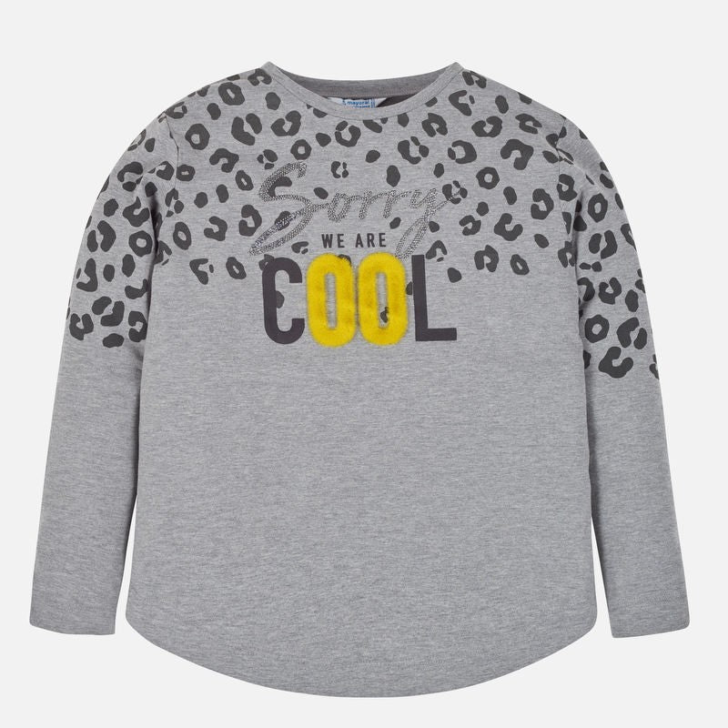 Koszulka z długim rękawem z nadrukiem dla dziewczynki Mayoral 7009-35 -  - #tag1# - #tag2# - #tag3# - #tag4#