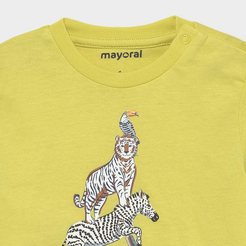Koszulka z krótkim rękawem chłopiec Mayoral 1002-55 Limonka -  - #tag1# - #tag2# - #tag3# - #tag4#