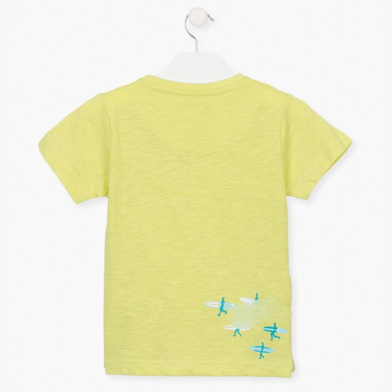 Koszulka z krótkim rękawem dla chłopców Losan 115-1033AL-020 kolor Żółty -  - #tag1# - #tag2# - #tag3# - #tag4#