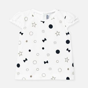 Koszulka z krótkim rękawem dziewczęca Mayoral 1057-58 Granatowy -  - #tag1# - #tag2# - #tag3# - #tag4#