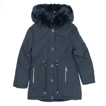 Kurtka Zimowa Z Futerkiem dziewczynka czarny KF559-71023  GKMOD -  - #tag1# - #tag2# - #tag3# - #tag4#