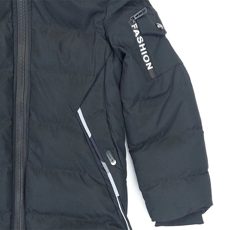 Kurtka Zimowa chłopak czarny B60161-71023  GKMOC -  - #tag1# - #tag2# - #tag3# - #tag4#