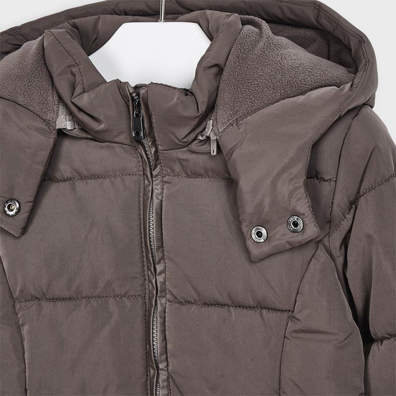 Kurtka zimowa dziewczęca Mayoral 4415-47 brązowa -  - #tag1# - #tag2# - #tag3# - #tag4#