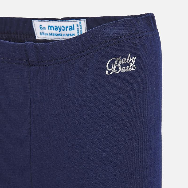Leginsy bawełniane dla dziewczynki Mayoral 706-18 granat -  - #tag1# - #tag2# - #tag3# - #tag4#