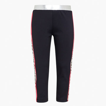 Leginsy sportowe dziewczęce Losan 114-6006AL-063 kolor Czarny -  - #tag1# - #tag2# - #tag3# - #tag4#