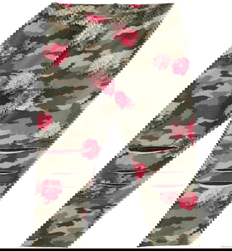 Leginsy z nadrukiem dziewczęce iDO 1619-6NU6 kolor zielono-różowy -  - #tag1# - #tag2# - #tag3# - #tag4#