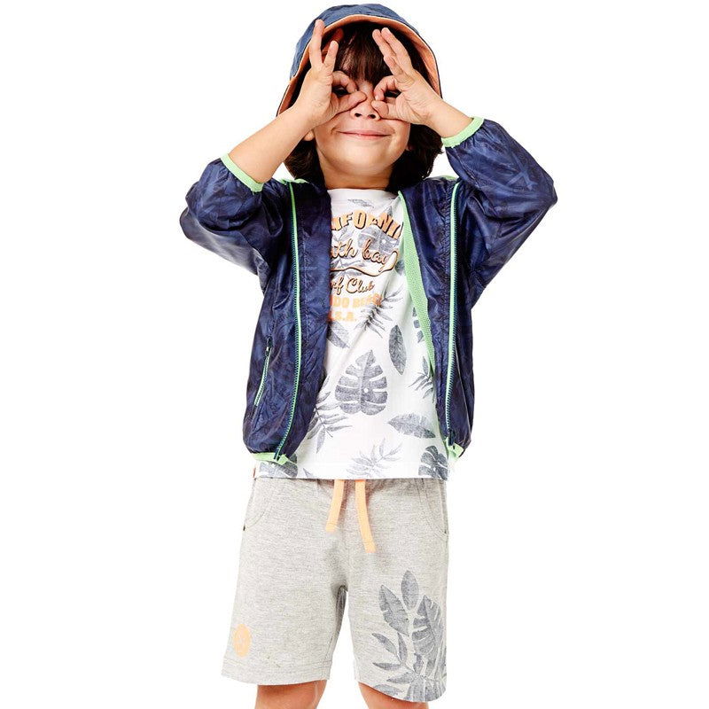 Losan 717-6015AC szorty kolor szary -  - #tag1# - #tag2# - #tag3# - #tag4#