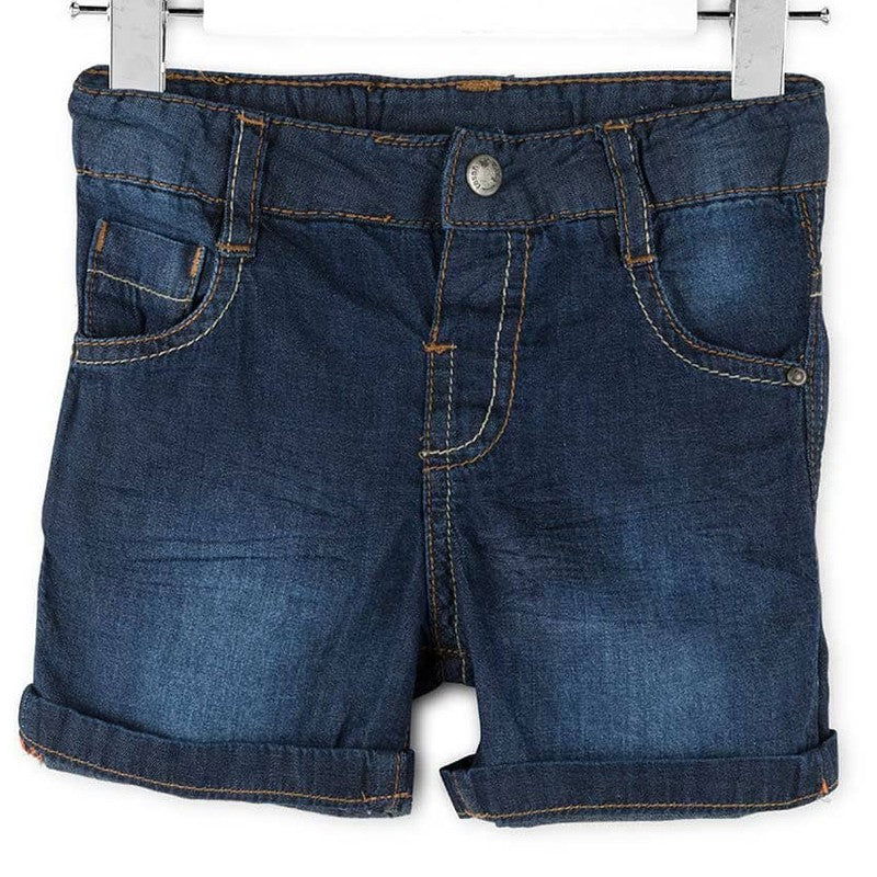 Losan 717-9660AC-741 szorty jeans kolor granat -  - #tag1# - #tag2# - #tag3# - #tag4#