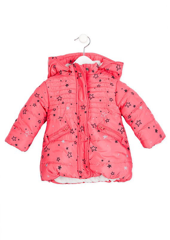 Losan 728-2002AD-624 kurtka parka kolor koralowy -  - #tag1# - #tag2# - #tag3# - #tag4#