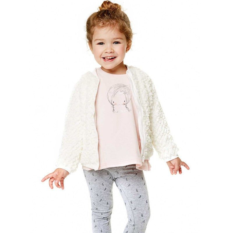 Losan legginsy dla dziewczynki kolor szary 828-6006AD -  - #tag1# - #tag2# - #tag3# - #tag4#