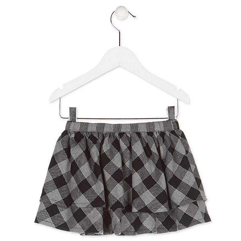 Losan spódniczka dla dziewczyny kolor szary 826-7029AD -  - #tag1# - #tag2# - #tag3# - #tag4#