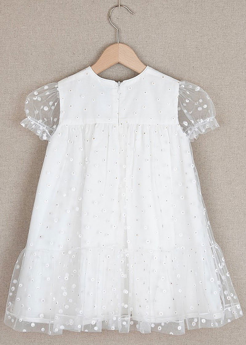 MINIMI 10/23K Sukienka elegancka kolor śmietanka -  - #tag1# - #tag2# - #tag3# - #tag4#