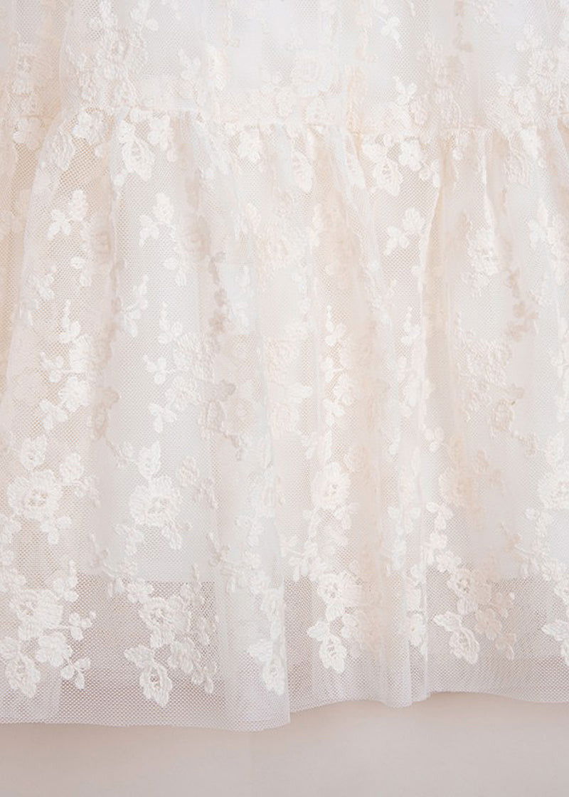 MINIMI 49/22 Sukienka elegancka kolor krem -  - #tag1# - #tag2# - #tag3# - #tag4#