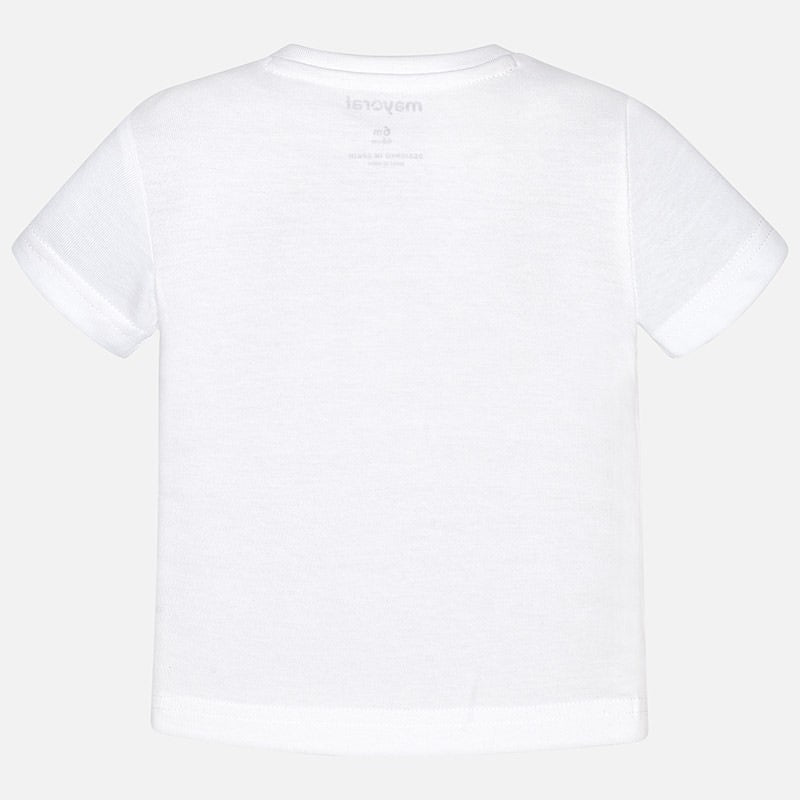 Mayoral 1050-50 Koszulka krótki rękaw boy kolor Biały -  - #tag1# - #tag2# - #tag3# - #tag4#