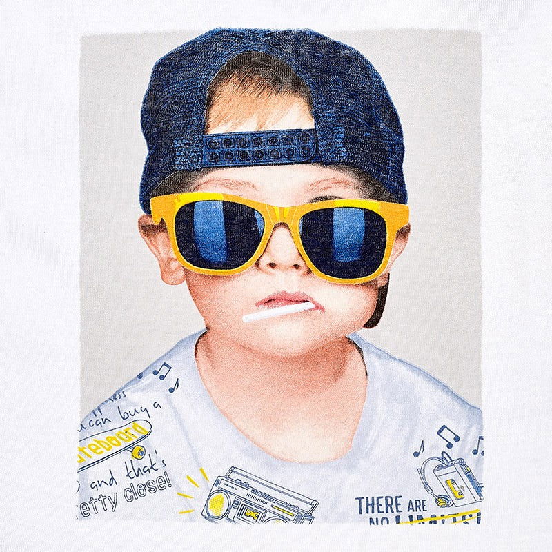 Mayoral 1050-50 Koszulka krótki rękaw boy kolor Biały -  - #tag1# - #tag2# - #tag3# - #tag4#