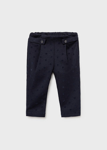 Mayoral 11-02540-034 Spodnie dzianinowe dla dziewczynek 2540-34 granatowy -  - #tag1# - #tag2# - #tag3# - #tag4#