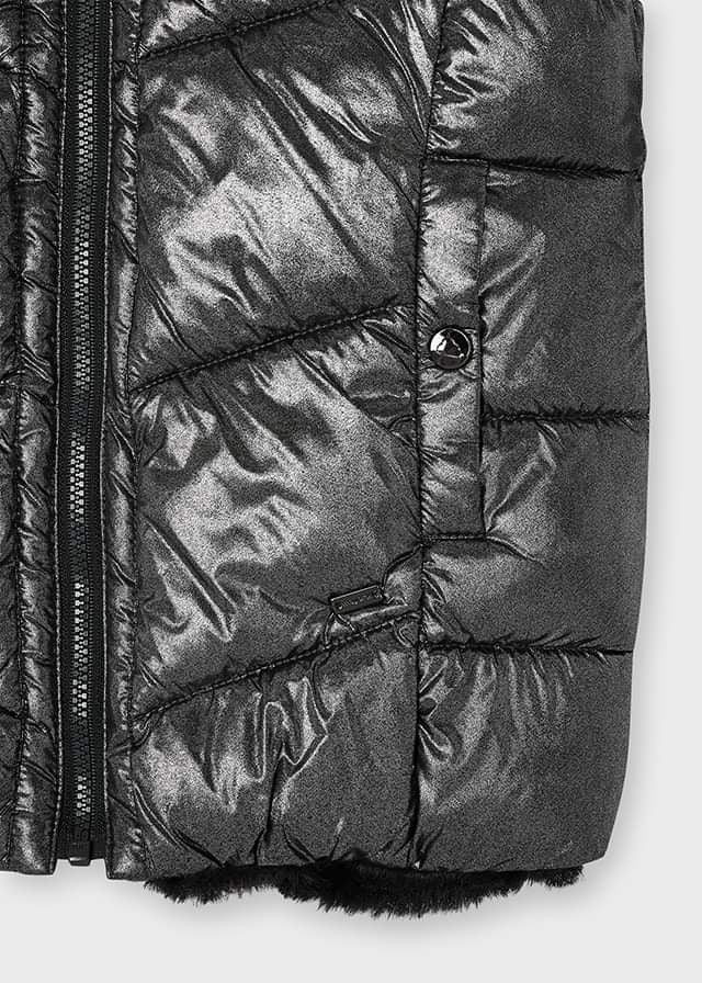 Mayoral 11-04379-038 Kamizelka dwustronna dla dziewczynki 4379-38 Szara -  - #tag1# - #tag2# - #tag3# - #tag4#