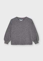 Mayoral 11-04431-083 Girl's sweatshirt 4431-83 steel