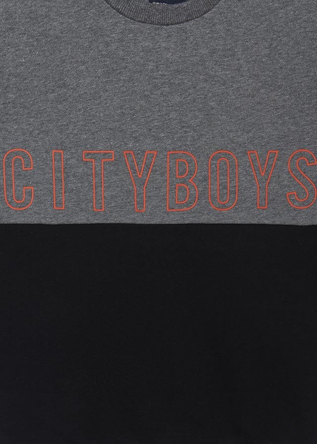 Mayoral 11-07408-084 Bluza dla chłopców 7408-84 szary -  - #tag1# - #tag2# - #tag3# - #tag4#